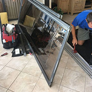 sliding glass door frame repair Bayonet Point